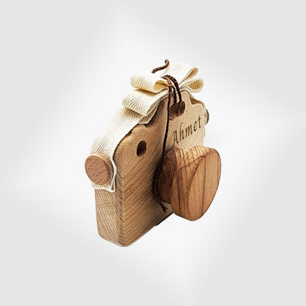 Kişiye Özel Ahşap Fotoğraf Makinesi